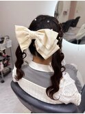 ツインテール【クランソア】ヘアメ/ヘアセット/心斎橋