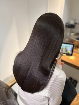 アールサロン 名駅(Rr SALON) 髪質改善+チョコレートブラウン