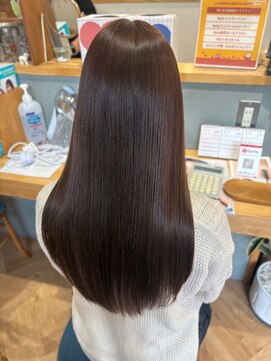 やわらか質感のベージュブラウンカラー◎12.20