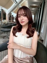 ロンドイディールバンダイ 新潟万代(Lond ideal)&nbsp;セミロング×韓国風くびれ巻き