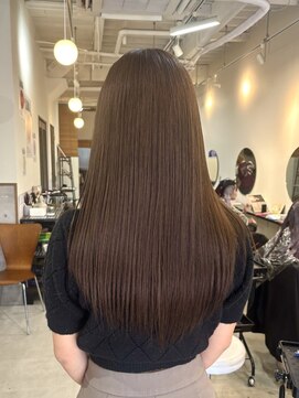 ラック 津田沼(LUCK) ベージュ/津田沼/韓国ボブ/ケアブリーチ/似合わせカット