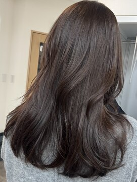 クワイア 川崎店(0choir) ラベンダーチョコ◯emi/川崎/iピンクベージュ/アンブレラカラー/