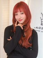 ベレッタ ネヤガワ(veretta. neyagawa)&nbsp;印象チェンジカラー/個性派/カッパーレッド/フェミニンロング