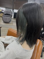 リシャルム 新保店(Re charme) 【個性カラー】インナー×ダークグリーン