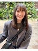 着物ヘア/大人ガーリー/ダークアッシュ/似合わせカット/三宮元町