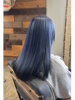 マイルス(MILES) くすみブルー×エンドカラー
