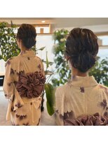 エルサリー(ELLE&SALLY)&nbsp;浴衣着付け+ヘアセット