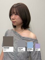 イーラ(era) ブリーチなしダブルカラーでモカグレージュ