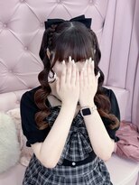 グルーヴ グルーヴ フェエリー(groove groove feerie)&nbsp;編み上げツインテール