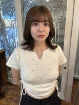 シェール(CHERE) オリーブブラウン ワンカラー