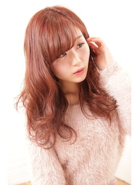 スマイル(Smile) 【Smile大須】ツヤ髪　セミディふんわりpink