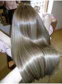 ☆爽やかKIRARAブリーチ+KIRARAメローアッシュブルーアッシュTR