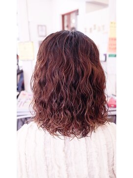 楽流頭 オブヘアー(of hair) パーマ