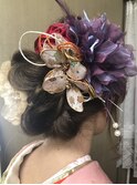 ヘアセット　アップスタイル