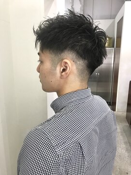 ナイン 麻布十番(NINE) 【大人気☆】フェードアップバングショート