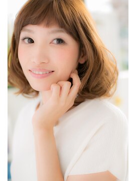 トゥルース 北小金店(TRUTH) くるんと丸みのあるバングでフレンチボブ