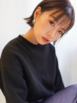 ヌース(NOUS) 【NOUS】シースルーバング×可愛さをプラスした束感ボブ《天神》