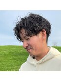 メンズパーマスタイル