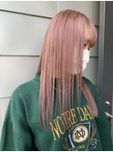 【恵比寿ro-ro】ハイトーン×ピンクベージュ×ロングヘア
