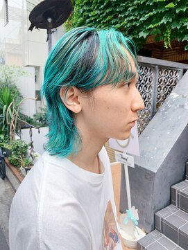 オルタ(OLTA) ターコイズカラー【ブリーチ/インナーカラー】