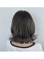 サロンドミルク 溝の口店(salon de MiLK) ホワイトグレーのグラデーションカラー♪