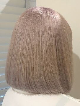 ファブ 千葉店(FaB) フェザーバング/カーキグレージュ/マッシュショートボブ[千葉駅]