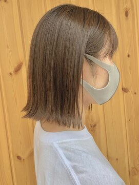 ブゾン(buZon) 【buZonブゾン】切りっぱなしボブ