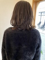 ニア 清澄白河(nir)&nbsp;〈清澄白河 半個室〉バッサリ！/シアーグレー