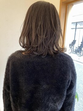 ニア 清澄白河(nir) 〈清澄白河 半個室〉バッサリ！/シアーグレー