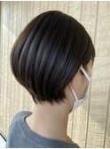 丸みショートボブ