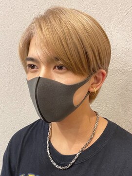 ビンゴ(BINGO) ba683ショートウルフツーブロック刈り上げボブコリアンスタイル