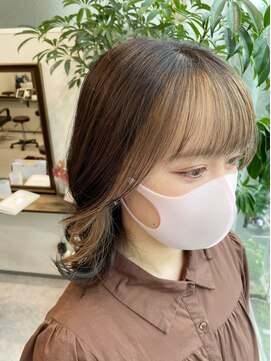 グーフィートーキョー 銀座(Goofy Tokyo) フェイスフレーミング/ミストバング/前髪インナーカラー