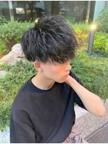 ノイセル(Noisyle)&nbsp;ツイストスパイラルパーマモテる黒髪マッシュヘルシースタイル