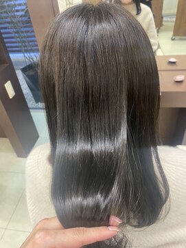 ラグゼヘアカミヤ 菊川店(luxe hair CAMIYA) 透明感カラー