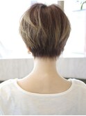 大人マッシュショート/丸みショート/イメチェン/30代40代50代