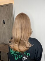 ネウィ 国分寺(newi)&nbsp;ロングレイヤーカット/美髪ハイトーン/ブロンド