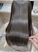 髪質改善＊ロングレイヤーグレーベージュ＊美髪【Zina本八幡】