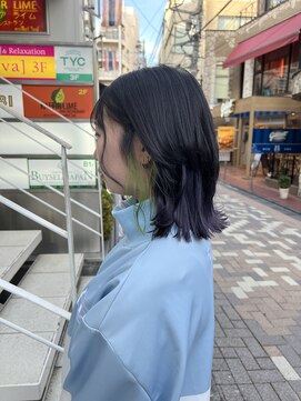 アソビセカンド 原宿(ASOBI 2nd) ブリーチ/ダブルカラー/ハイトーンカラー/インナーカラー/韓国