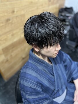 ハルクファースト 札幌(HRK 1st.) ツイストスパイラルパーマ/メンズカット/波巻きパーマ/札幌/大通