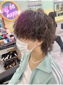 波巻きメンズパーマ♪