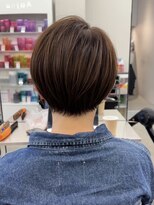 ジルブラン(JIL BLAN) ハイライトバレイヤージュダブルカラーショートカット30代40代