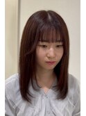 韓国風レイヤーカット・透明感カラー