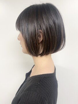 モリオフロムロンドン 原宿本店(morio from London) 【morio原宿】丸みボブ ボブカット