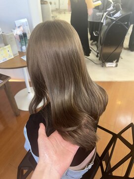 フォルテ 榛原パームス店 【palms 富永】ブリーチなしOlive beige