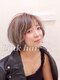 リンクヘアー(Link hair)の写真/色持ち良い透明感溢れるトレンドヘアへ♪≪ケアブリーチ取扱いサロン≫細部まで拘る繊細な技術をご提供！