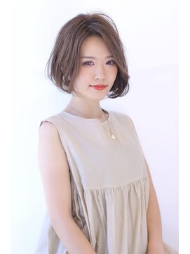 オーロ 西大寺店(ORO) ベージュショートボブ