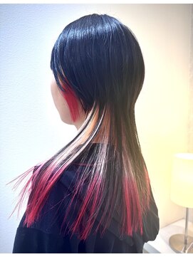 ケンジスマート(KENJE smart) 茅ヶ崎インナーカラー。