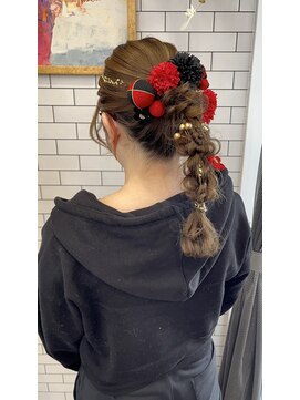 リール(THE RIRE.) ＊THE  RIRE.  卒業式前撮り×編みおろしアレンジ＊