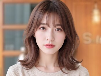 ソルトプラス 天王町店(Salt＋)の写真/《白髪染めのお客様大歓迎》オフィスシーンでもオシャレができる！スロウカラーで艶のある白髪染めを