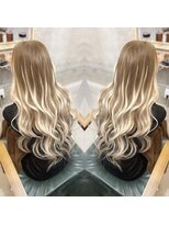 ルフレ 新宿歌舞伎町店(Reflet)&nbsp;プルエクステ/ミルクティー/ダブルカラー/バレイヤージュ